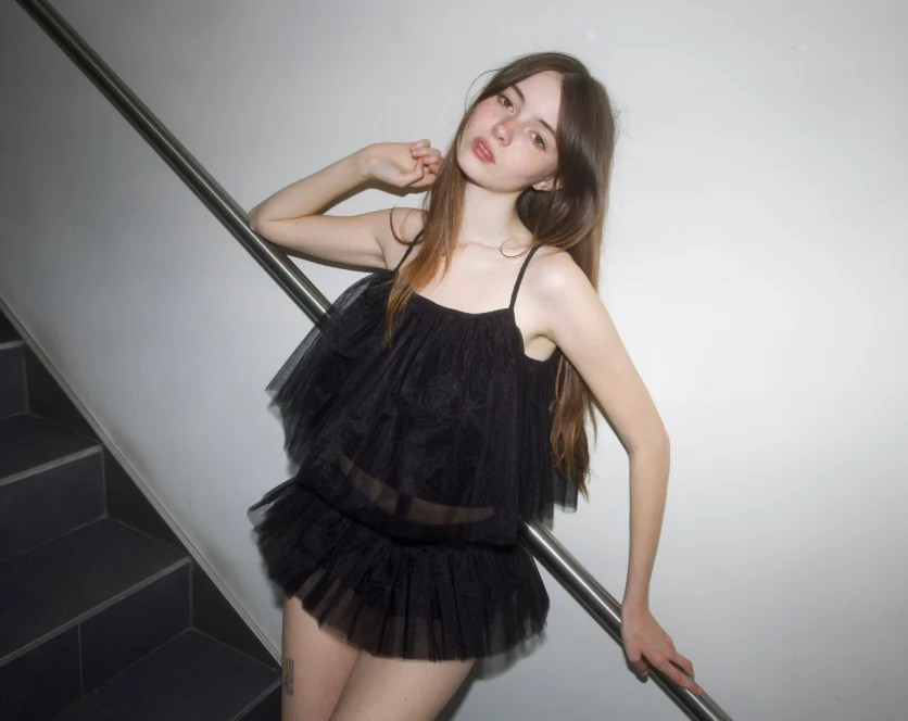 Tulle Tank Top - Image 3